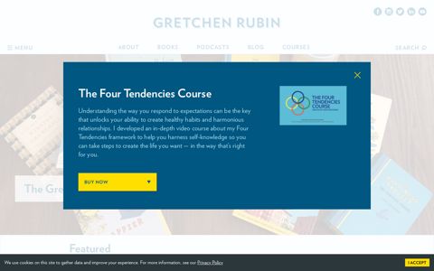 VIDEO COURSE AVAILABLE NOW The Four Tendencies ...