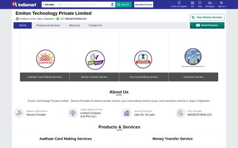 Emiton Technology Private Limited, Jaipur - Service Provider ...