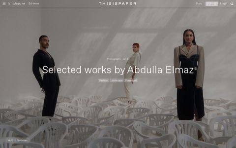 Selected works by Abdulla Elmaz - Thisispaper