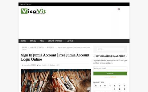 Sign In Jumia Account | Free Jumia Account Login Online ...