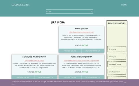 jira indra - General Information about Login - Logines.co.uk