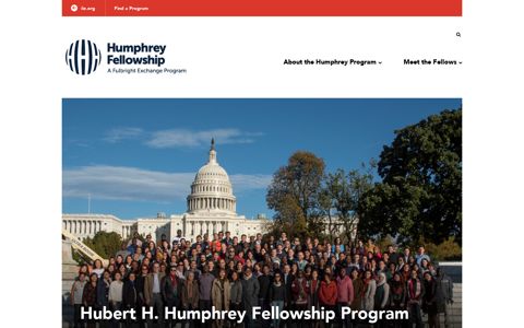​Hubert H. Humphrey Fellowship Program