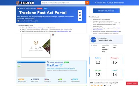 Tracfone Fast Act Portal