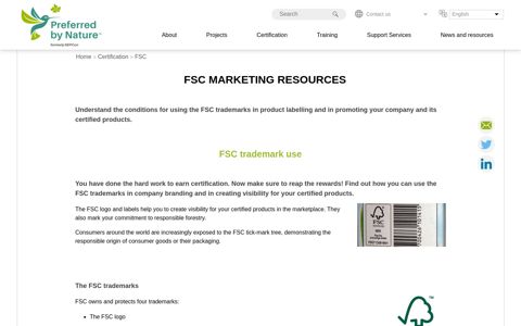 FSC marketing resources | Preferred by Nature | global