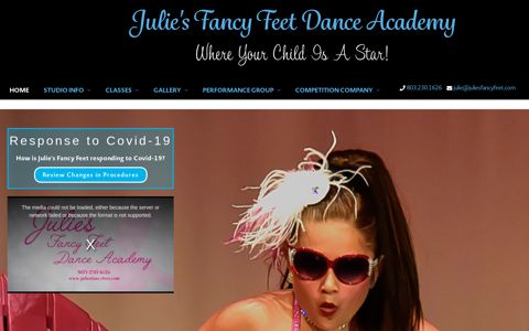 Julie's Fancy Feet Dance Academy - Home