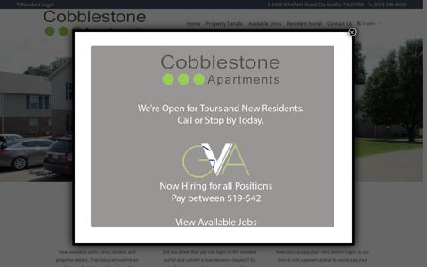 Cobblestone Apartments - Apartments in Clarksville, Tennessee