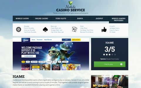 iGame Casino - What Are Mobile Casinos?