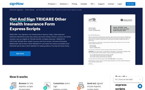 Express Scripts Tricare Login - Fill Out and Sign Printable PDF ...