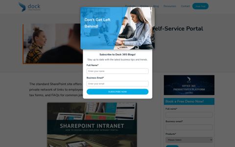 Design Your Employee Self-Service Portal - Dock 365 Blog