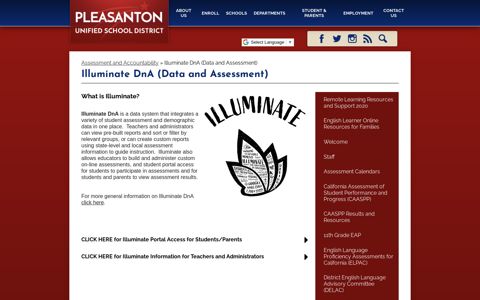 Illuminate DnA (Data and Assessment) – Assessment and ...