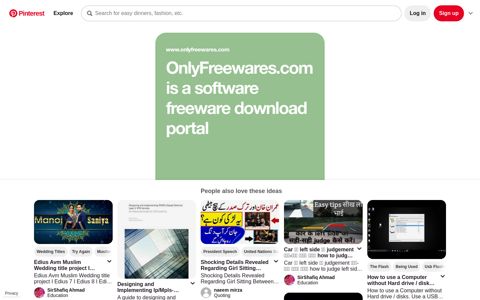 OnlyFreewares.com is a software freeware download portal ...