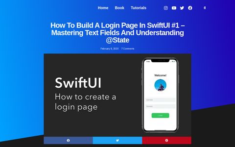 How to build a login page in SwiftUI #1 - Mastering Text Fields ...