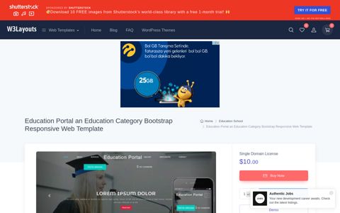 Education Portal an Education Category Bootstrap ...