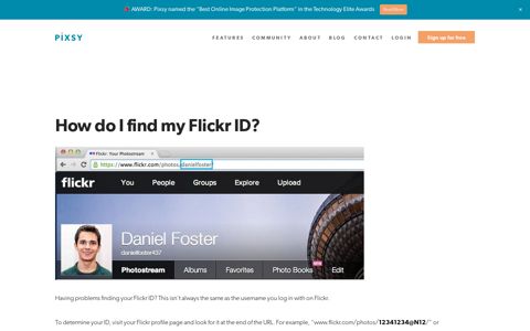How do I find my Flickr ID? This isn't always the same as your ...