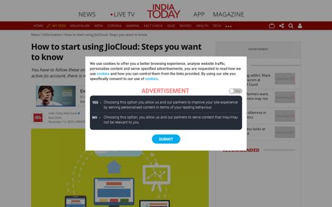 How to start using JioCloud: Steps you want to know ...