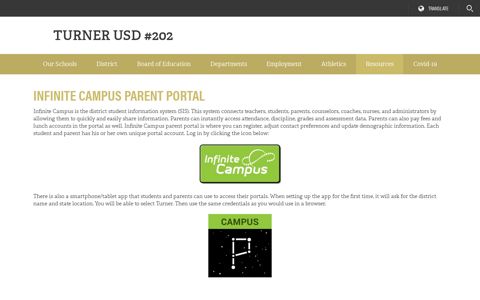 Infinite Campus Parent Portal - TEMPLATE: New Client Site ...