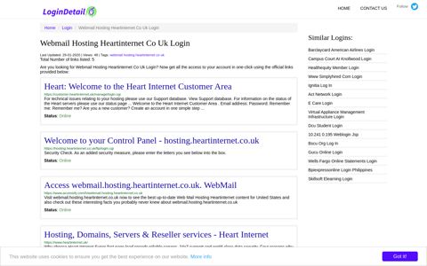 Webmail Hosting Heartinternet Co Uk Login Heart: Welcome ...