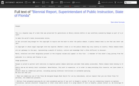 Full text of "Biennial Report, Superintendant of Public ...