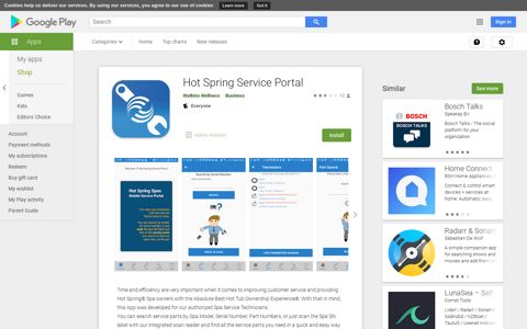 Hot Spring Service Portal - Apps on Google Play