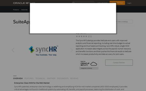 SyncHR - SuiteApp.com