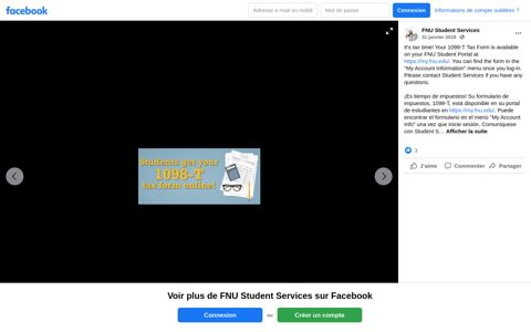 FNU Student Services - Facebook
