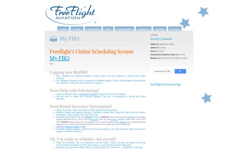 My FBO | FreeFlight Aviation