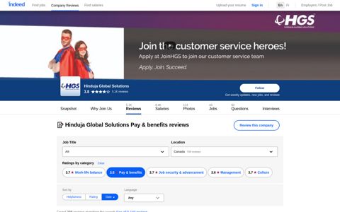 Working at Hinduja Global Solutions: 238 reviews about Pay ...