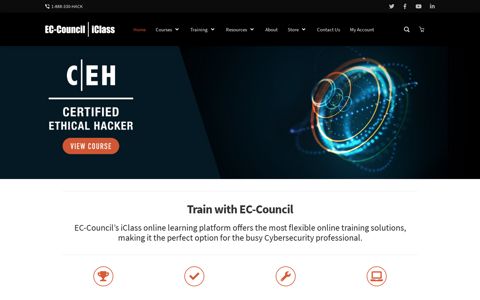 iClass Certified Ethical Hacker - InfoSec Training | EC-Council