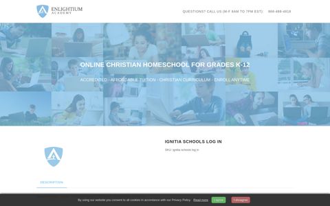 Home School: ignitia schools log in - Enlightium Academy