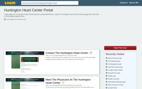 Huntington Heart Center Portal - Loginii.com
