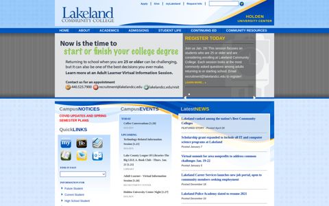 Lakeland Community College - myLakeland