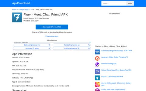 Flurv - Meet, Chat, Friend 6.30.0 apk download for Windows ...