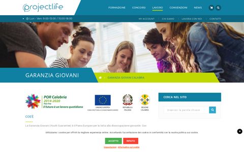 Garanzia Giovani Calabria - ProjectLife