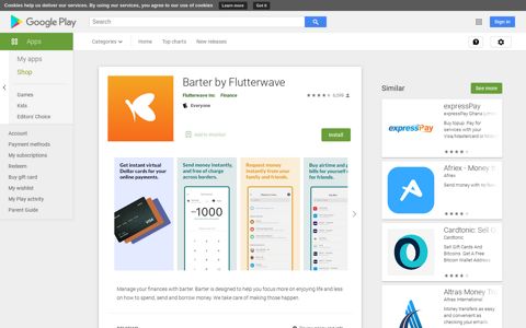 Barter by Flutterwave - Apps on Google Play