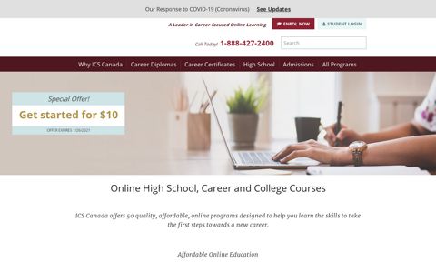ICS Canada: Online High School Courses & Career Training ...