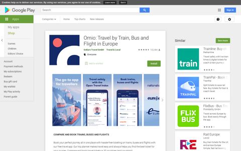 Omio: Travel by Train, Bus and Flight in Europe – Apps on ...