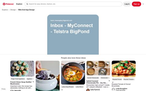 Webmail - Telstra | Inbox, Food and drink, Webmail - Pinterest