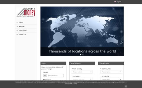 Online Remittance Portal - GLOBAL EXCHANGE
