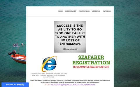 seafarer registration (e-samudra registration) - marine ...