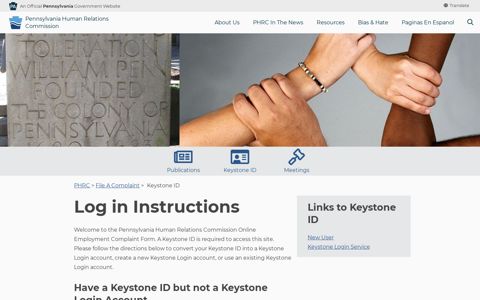 Keystone ID - Pennsylvania Human Relations Commission