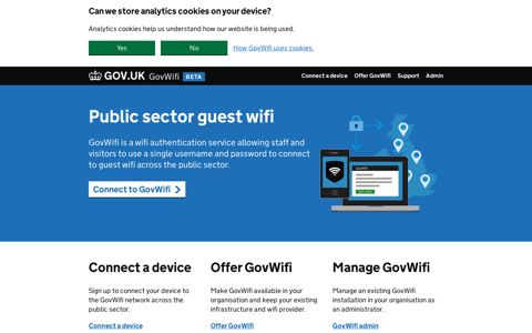 GovWifi: Public sector guest wifi