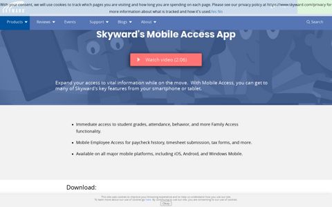 Mobile Access App | Skyward