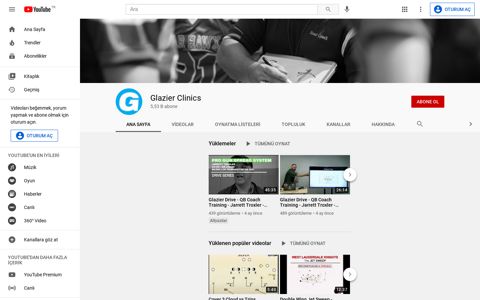 Glazier Clinics - YouTube