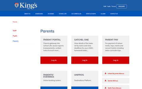 Parents - King's School Macclesfield