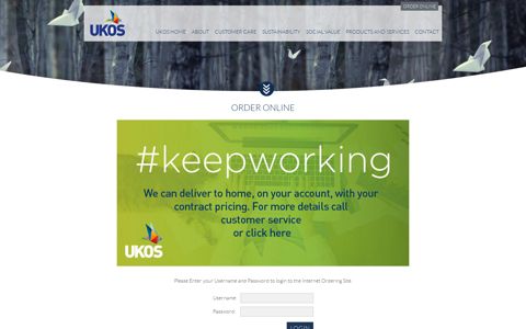 Login - UKOS - United Kingdom Office Supplies