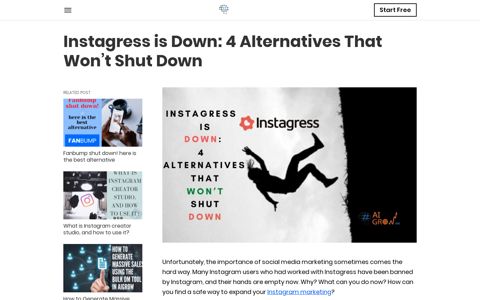 Instagress is Down: 4 Alternatives That Won't Shut Down ...