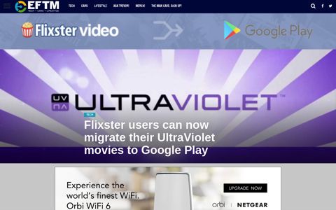 Flixster users can now migrate their UltraViolet movies to ...