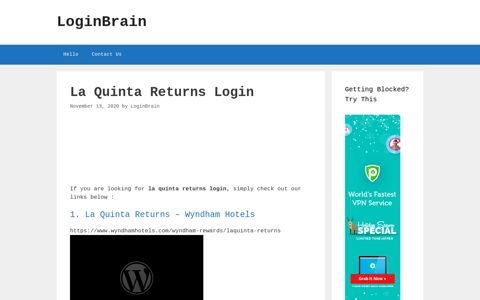 la quinta returns login - LoginBrain