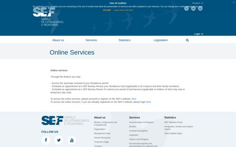 Online Services - SEF