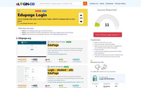 Edupage Login - A database full of login pages from all over ...
